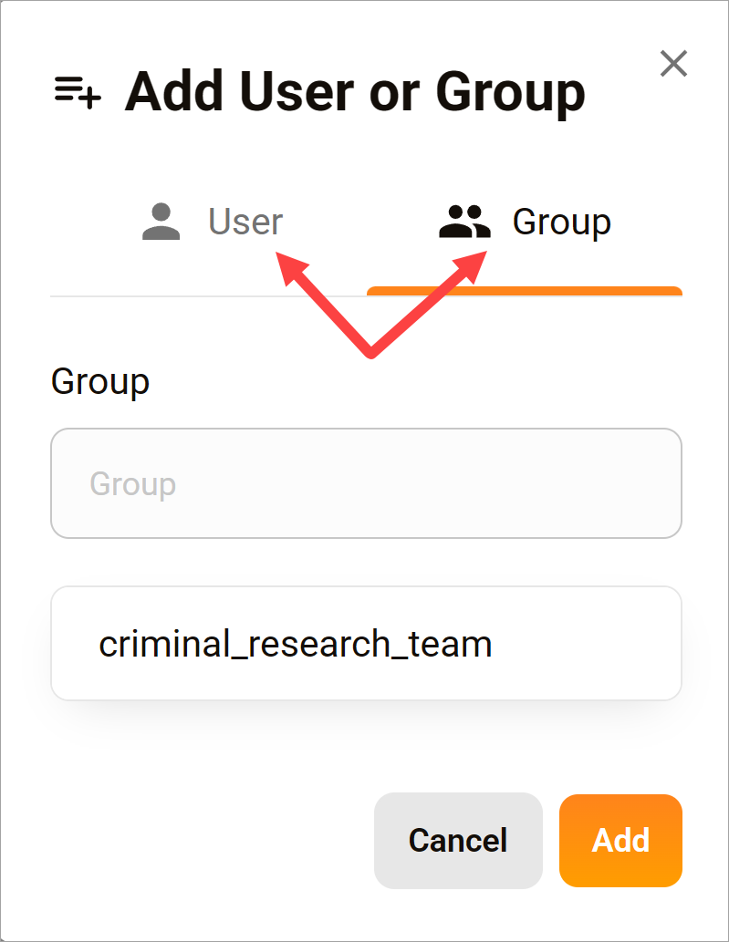 Create a Group - Nested Group
