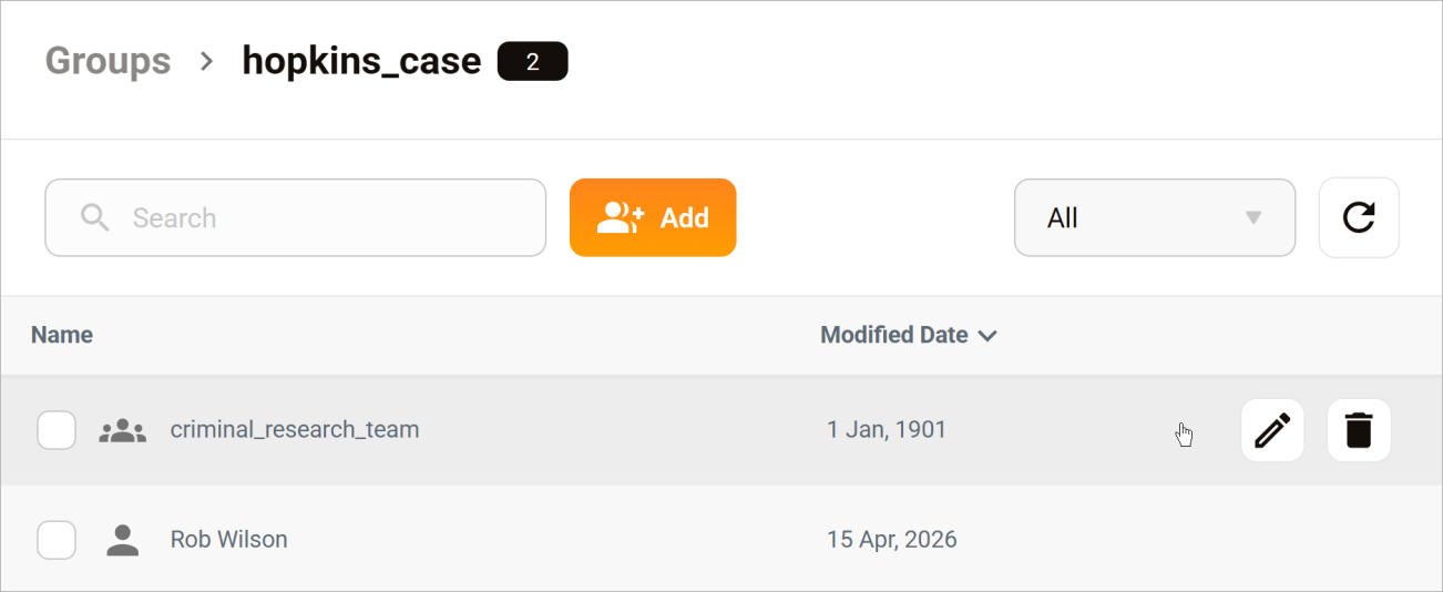 Create a Group - Membership Changes