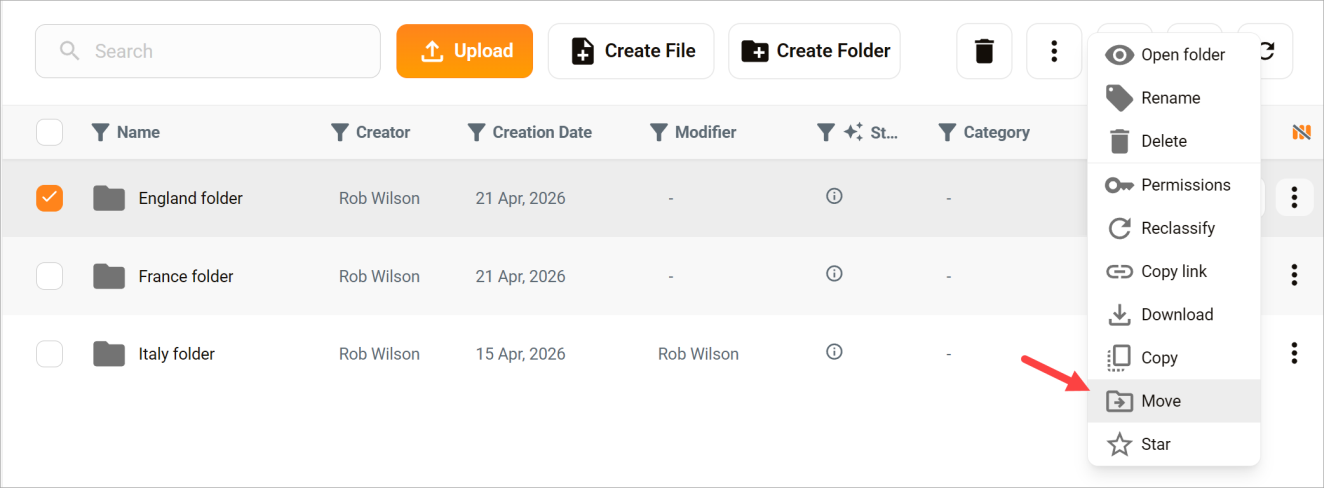 Create a Permission Rule - Organization Tab