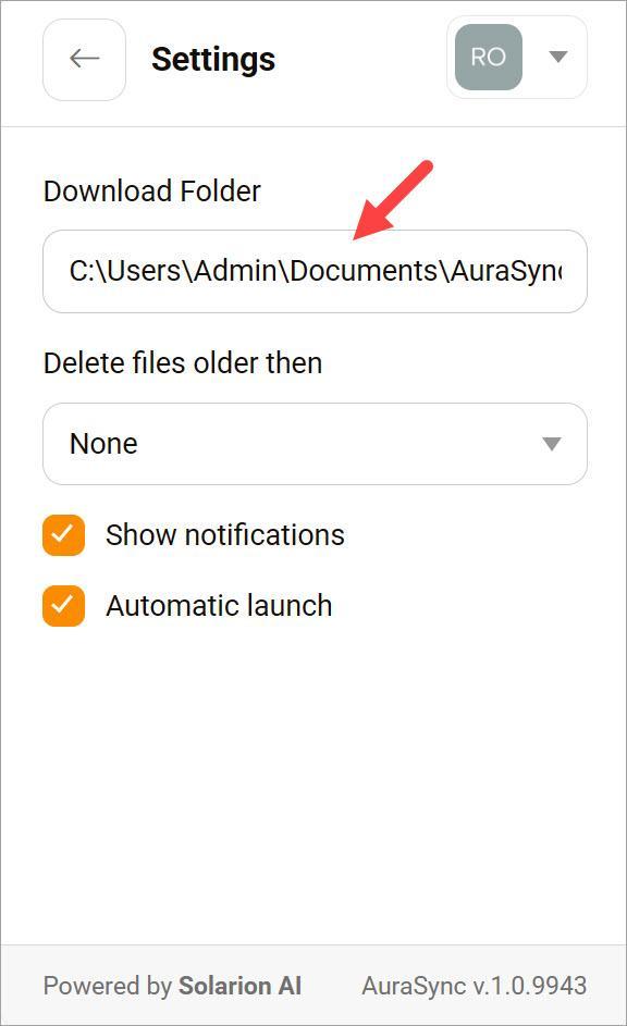 Install AuraSync-Settings