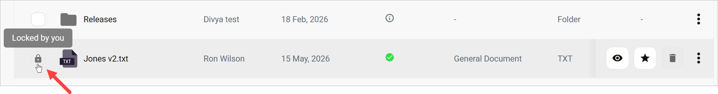 click the lock icon