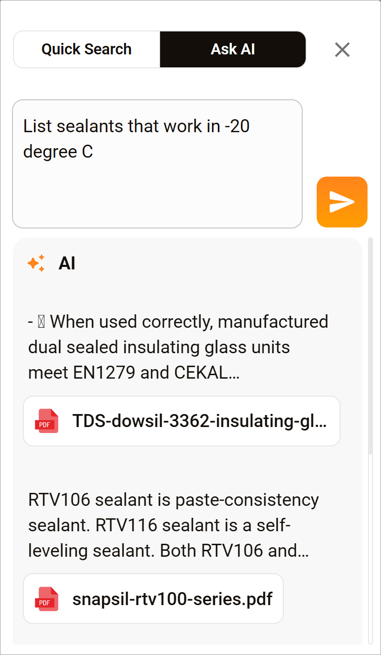 Use the Ask AI Tool
